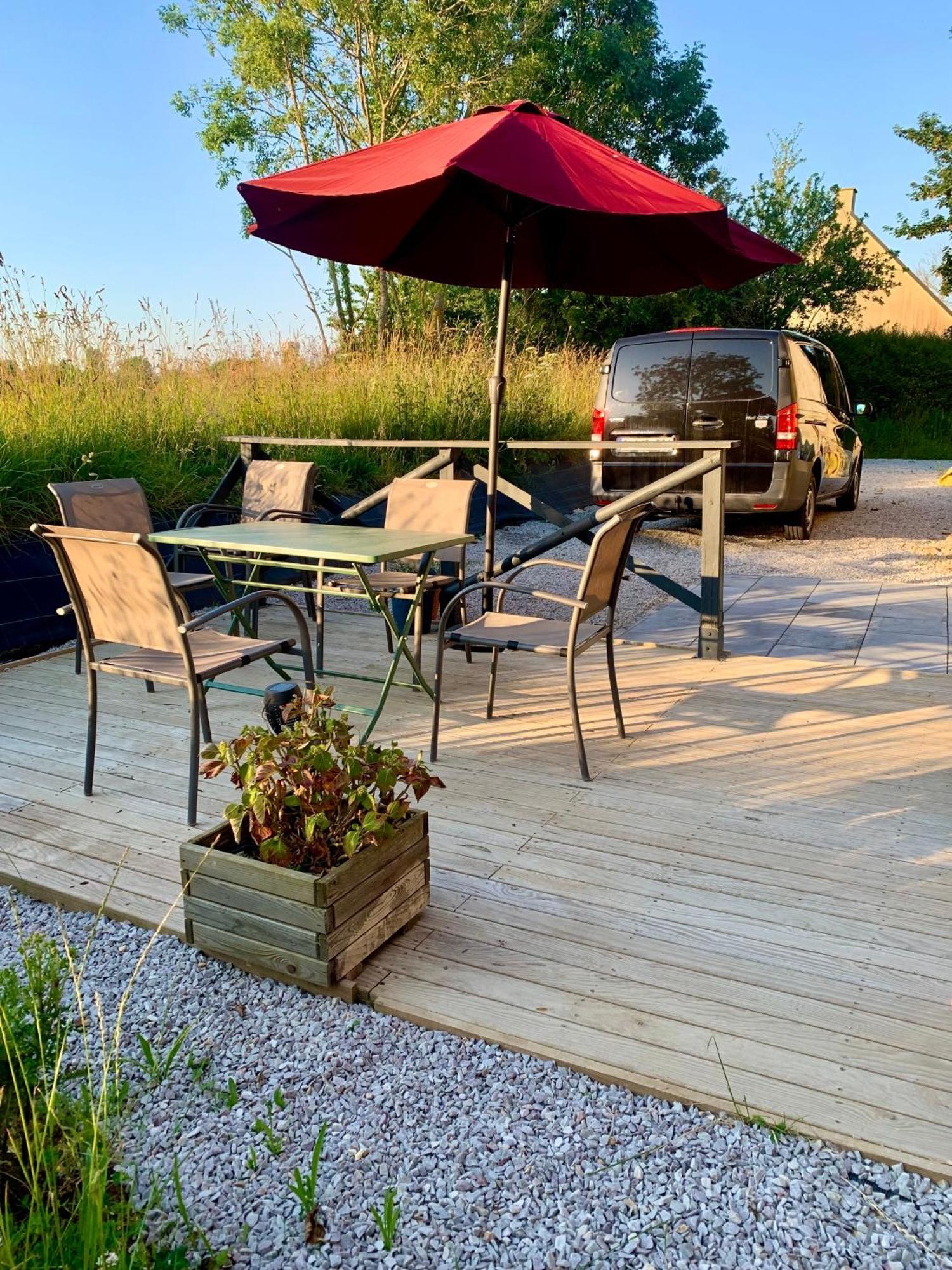 Comfortable House For 6 Guests In Saint-Come-Du-Montヴィラ エクステリア 写真